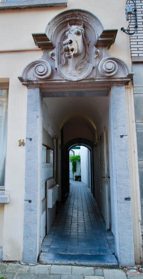 Historical Miniature House In The Heart Of Antwerp Apartment Luaran gambar